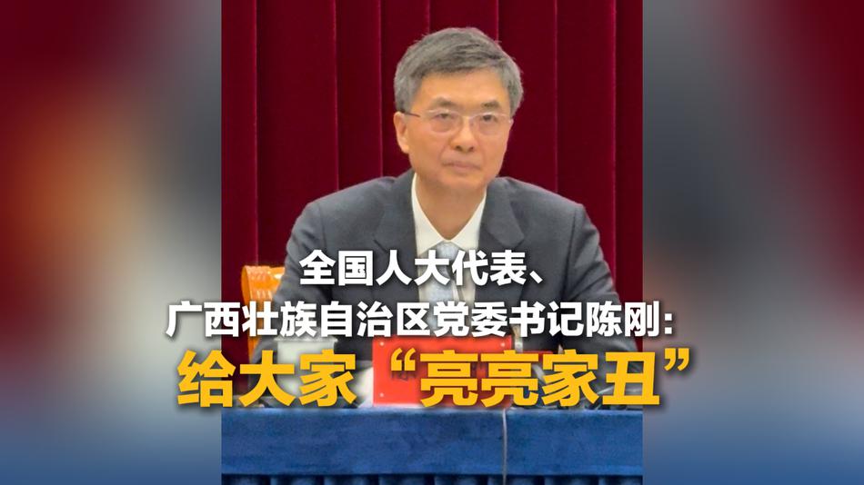 全国人大代表、广西壮族自治区党委书记陈刚:给大家“亮亮家丑”