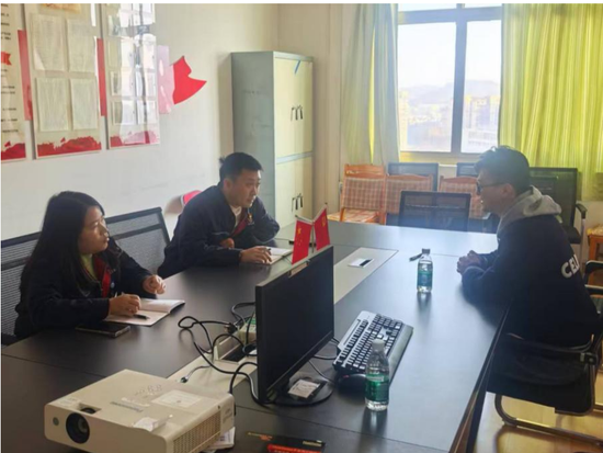 工行专业服务团队与该企业对接融资事宜。