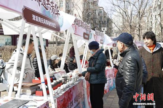 图为活动现场。　(天津市红桥区供图)