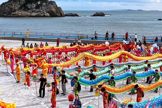 2025年洞头首届龙狮公开赛资料图