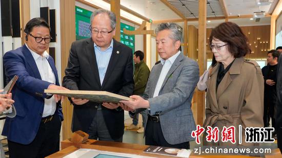 浙江省侨商会赴杭州开展“访侨企送服务”活动。浙江省侨商会&nbsp;供图