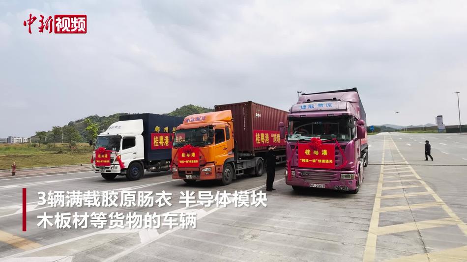 桂粤港“跨境一锁”在广西梧州首发