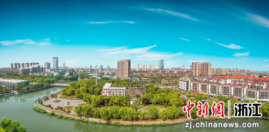 南浔城区风貌。南浔区纪委供图