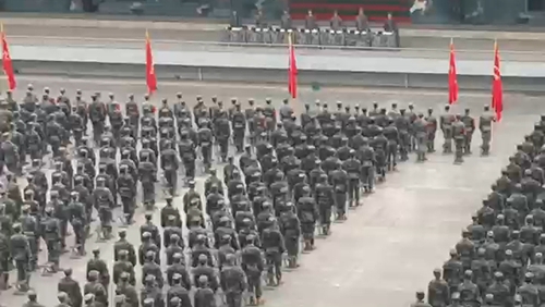 千余名新兵身着戎装 在训练中锤炼过硬本领