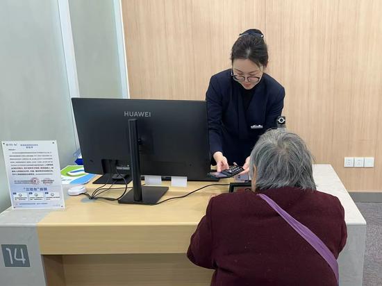 营业店长孙洁。通讯员供图