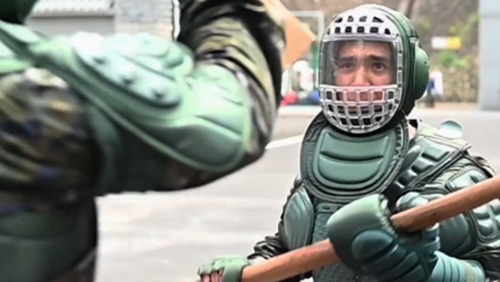 紧张刺激！ 带你感受武警刺杀一路“过关斩将”