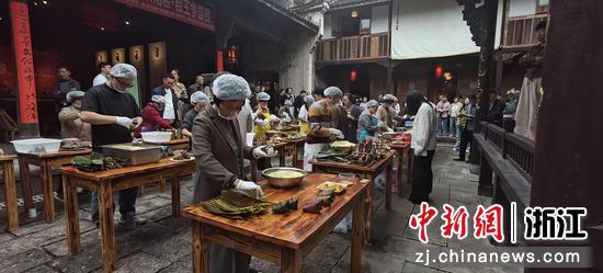 图为：比赛现场。中新社发 楼汤灿 摄