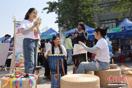 图为活动现场。（天津师范大学供图）