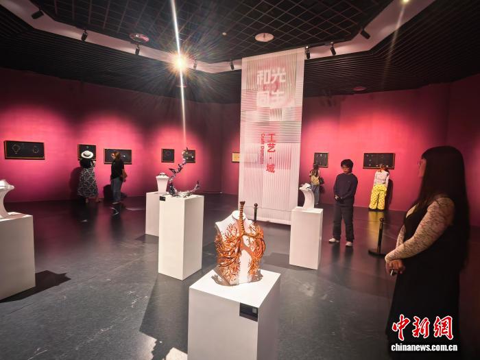 “和光同生——国际首饰艺术展”在广西南宁开幕