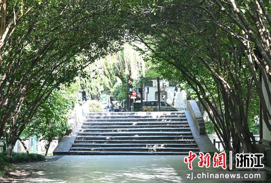 图为：六部桥所在地。中新社记者 王刚 摄