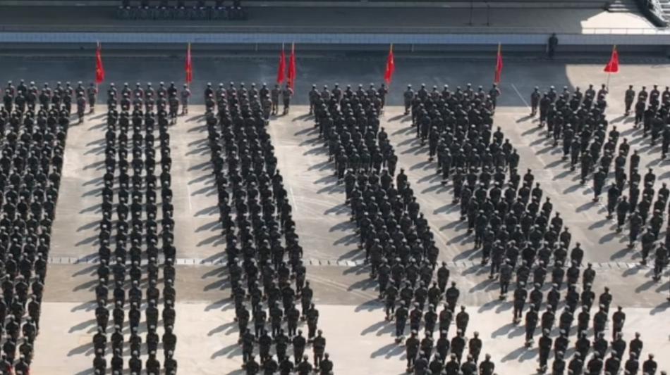 直击武警广西总队新兵开训现场
